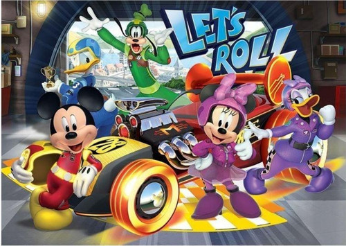 100 Parça Mickey Mouse Yapboz Kız Erkek Çocuk Oyuncak Eğitici Oyuncaklar