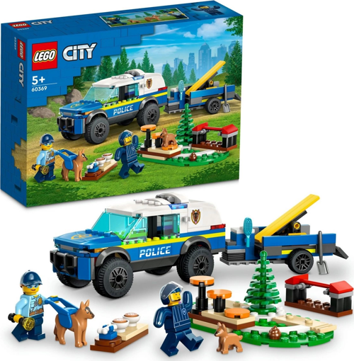 LEGO City Mobil Polis Köpeği Eğitimi 60369 Kız Erkek Çocuk Oyuncak Eğitici Oyuncaklar