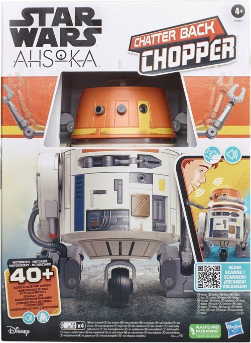 F6867 Star Wars İnteraktif Chopper C1-10P +4 yaş Kız Erkek Çocuk Oyuncak Eğitici Oyuncaklar