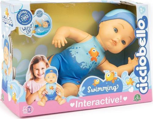 CCBD9000 Cicciobello Yüzüyor 30cm Bebek +3 yaş Kız Erkek Çocuk Oyuncak Eğitici Oyuncaklar