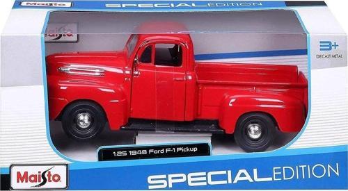 MAY 31935 1948 Ford F-1 Pick Up 1:25 Model Araba Kız Erkek Çocuk Oyuncak Eğitici Oyuncaklar