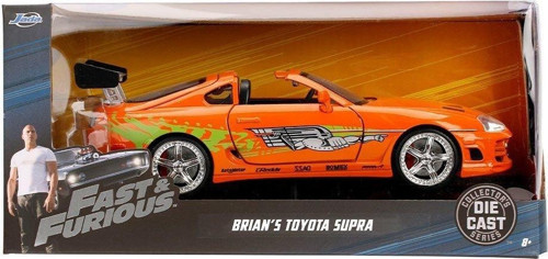 253203005 Fast&Furious 1995 Toyota Supra 1:24 Kız Erkek Çocuk Oyuncak Eğitici Oyuncaklar