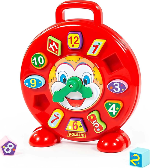 Polesie Palyaço Saat Filede 62741 Kız Erkek Çocuk Oyuncak Eğitici Oyuncaklar