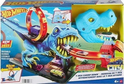 HKX42 Hot Wheels Dinozor ile Mücadele Oyun Seti Kız Erkek Çocuk Oyuncak Eğitici Oyuncaklar
