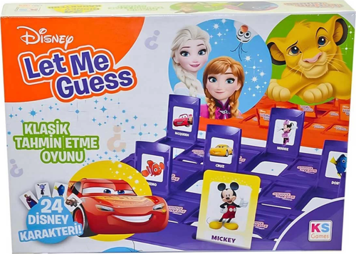 KS Games Let Me Guess Disney Kız Erkek Çocuk Oyuncak Eğitici Oyuncaklar
