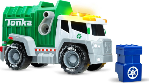 Tonka Sesli ve Işıklı Geri Dönüşüm Kamyonu S00006243 Kız Erkek Çocuk Oyuncak Eğitici Oyuncaklar