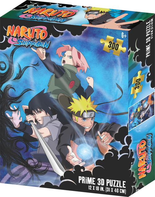 Prime 3D - Naruto Shippuden 200 Parça Puzzle 33198 Kız Erkek Çocuk Oyuncak Eğitici Oyuncaklar