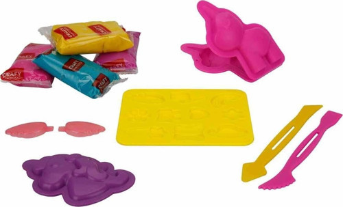 Crafy Sihirli Unicorn Oyun Hamuru Seti 11 Parça Kız Erkek Çocuk Oyuncak Eğitici Oyuncaklar