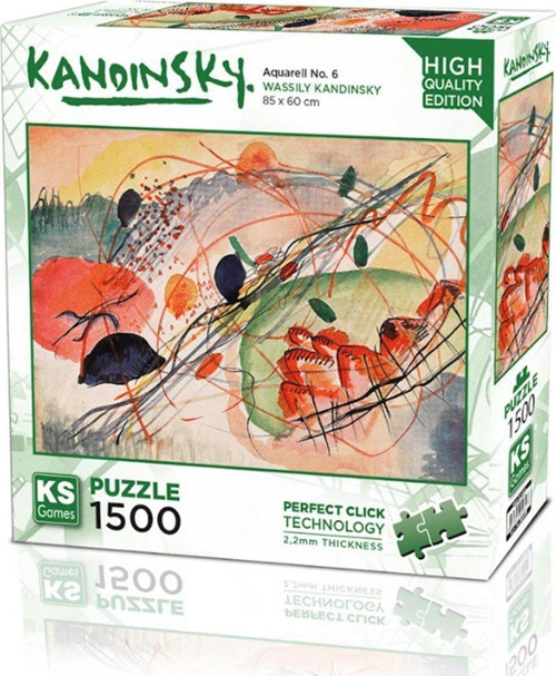 22031 Aquarell No:6 1500 Parça Puzzle -KS Kız Erkek Çocuk Oyuncak Eğitici Oyuncaklar