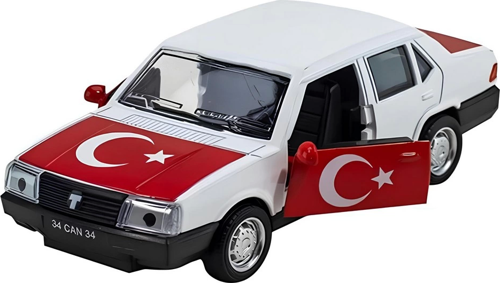 Çek Bırak Araba 6632-08 Kız Erkek Çocuk Oyuncak Eğitici Oyuncaklar