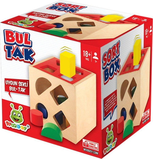 066KR WOODOY AHŞAP TERAZİ Kız Erkek Çocuk Oyuncak Eğitici Oyuncaklar