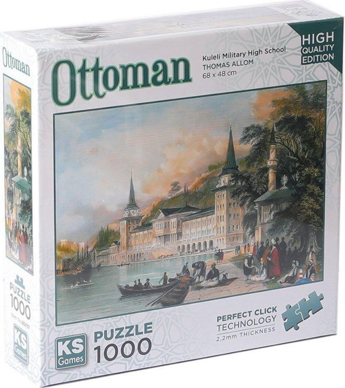20737 Kuleli Askeri Kışlası 1000 Parça Puzzle Kız Erkek Çocuk Oyuncak Eğitici Oyuncaklar