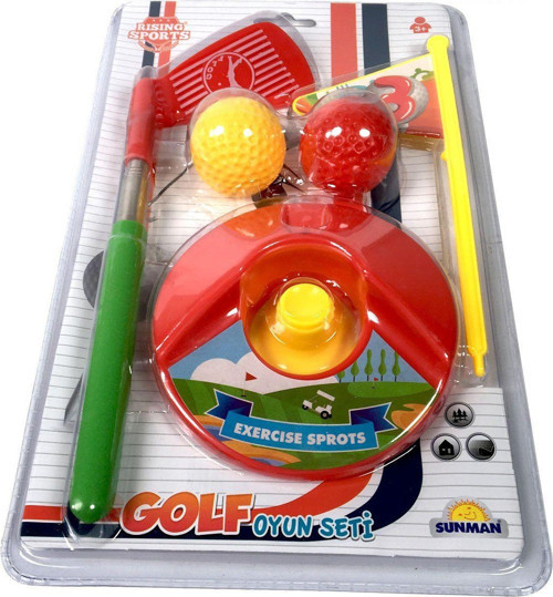 Minyatür Mini Golf Seti - S00003258 Kız Erkek Çocuk Oyuncak Eğitici Oyuncaklar