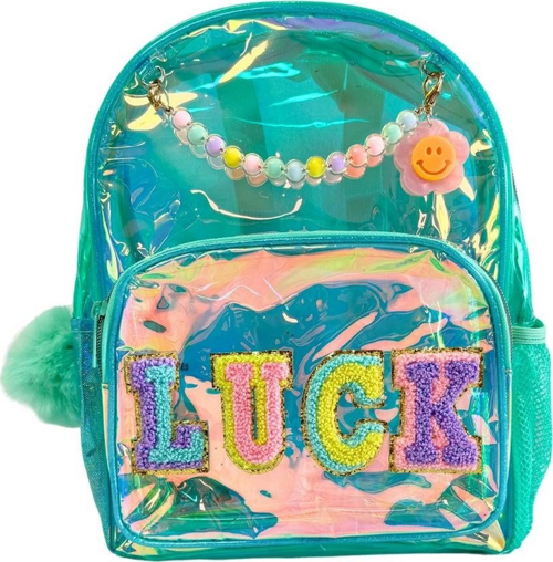 Vest Nakış Sırt Çantası Şeffaf Turkuaz Kız Erkek Çocuk Oyuncak Eğitici Oyuncaklar