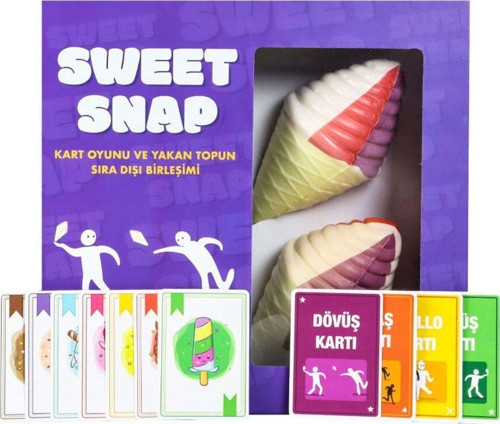 01762 Mega, Sweet Snap Kutu Oyunu Kız Erkek Çocuk Oyuncak Eğitici Oyuncaklar