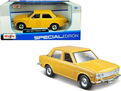 MAY 31818 1:24 1971 Model Araba Datsun 510 -Necotoys Kız Erkek Çocuk Oyuncak Eğitici Oyuncaklar