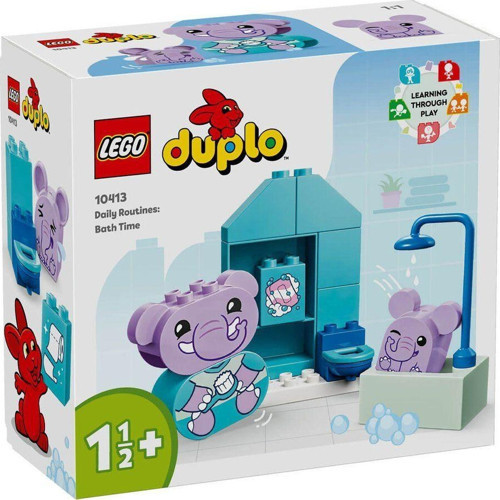 10413 Lego Duplo Günlük Rutinlerim: Banyo Zamanı 15 parça +1,5 yaş Kız Erkek Çocuk Oyuncak Eğitici O