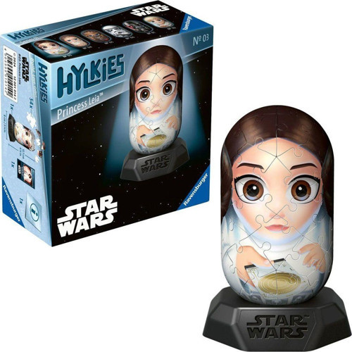010142 Hylkies Star Wars - Prenses Leia 54 parça Puzzle - No:03 - Ravensburger Kız Erkek Çocuk Oyunc