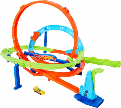 Hot Wheels Bumerang Çemberli Yarış Pisti HTK16 Kız Erkek Çocuk Oyuncak Eğitici Oyuncaklar
