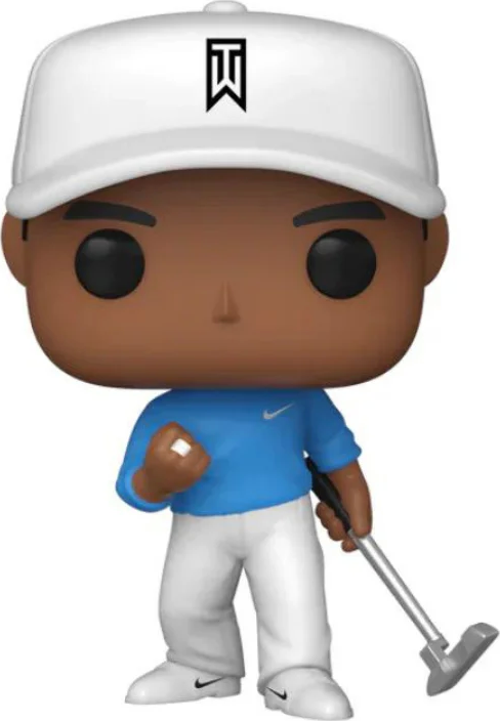 Funko POP! Golf Tiger Woods (Blue Shirt) Special Edition Kız Erkek Çocuk Oyuncak Eğitici Oyuncaklar