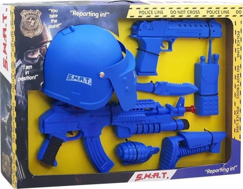 ER-117M Swat Mini Set Kız Erkek Çocuk Oyuncak Eğitici Oyuncaklar