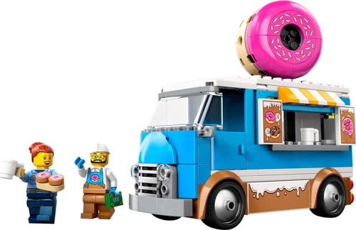 LEGO City Donut Kamyonu 60452 Kız Erkek Çocuk Oyuncak Eğitici Oyuncaklar
