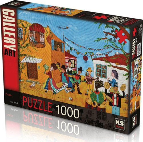 20589 PUEBLO 1000 PARÇA PUZZLE Kız Erkek Çocuk Oyuncak Eğitici Oyuncaklar