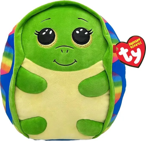 Ty Squishy Beanies Yastık Kaplumbağa Shrugs 26cm Kız Erkek Çocuk Oyuncak Eğitici Oyuncaklar