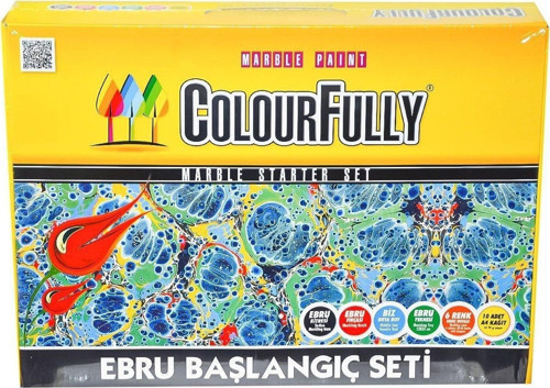 5106 Ebru Sanatı Başlangıç Seti Kız Erkek Çocuk Oyuncak Eğitici Oyuncaklar