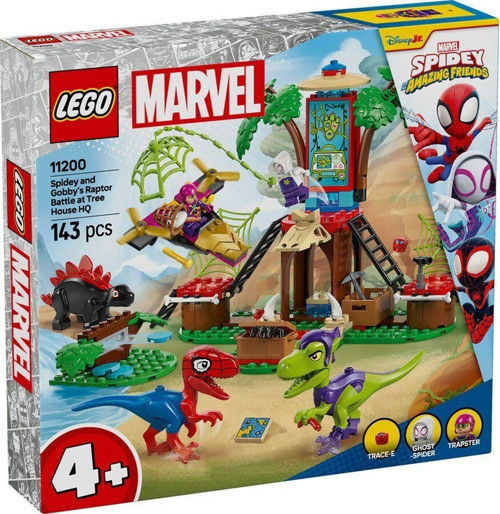 11200 Lego Marvel - Spidey Ağaç Ev Karargahında Savaş 143 parça +4 yaş Kız Erkek Çocuk Oyuncak Eğiti