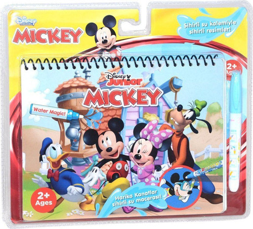BK007 Gepettoys, Mickey Sihirli Boyama Kitabı Kız Erkek Çocuk Oyuncak Eğitici Oyuncaklar