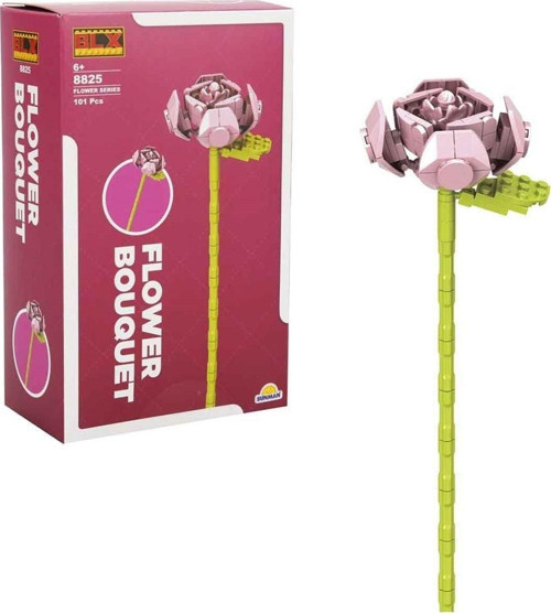 S01004694 FLOWER SET TEKLİ GÜL 101PRÇ -SUN Kız Erkek Çocuk Oyuncak Eğitici Oyuncaklar