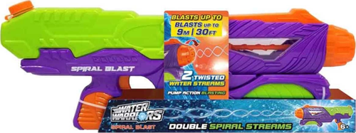 Water Warriors Spiral Blast Su Tabancası Kız Erkek Çocuk Oyuncak Eğitici Oyuncaklar