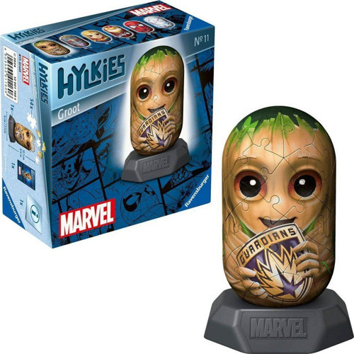011606 Hylkies Marvel - Groot 54 parça Puzzle - No:11 - Ravensburger Kız Erkek Çocuk Oyuncak Eğitici