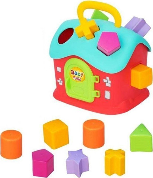 Dede 13 Parça Bultak Evi Kız Erkek Çocuk Oyuncak Eğitici Oyuncaklar