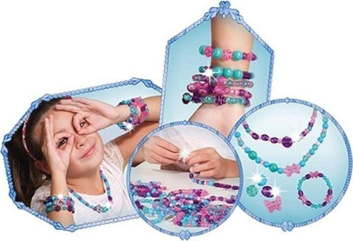 Dede Frozen Çantalı Boncuk Takı Seti Kız Erkek Çocuk Oyuncak Eğitici Oyuncaklar
