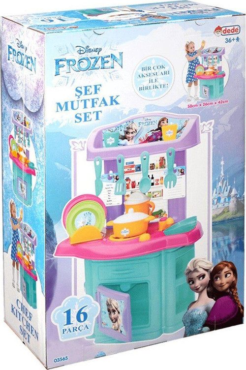Dede Frozen Şefin Mutfağı Kız Erkek Çocuk Oyuncak Eğitici Oyuncaklar