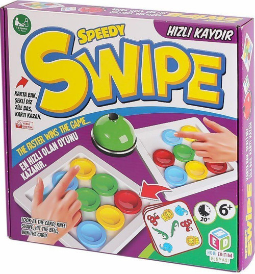 HED 092 Speedy Swipe Kız Erkek Çocuk Oyuncak Eğitici Oyuncaklar