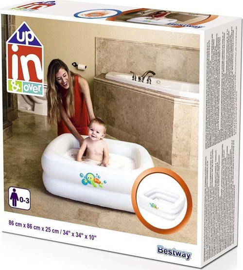 Bestway Kare Bebek Havuzu - BW51116 Kız Erkek Çocuk Oyuncak Eğitici Oyuncaklar