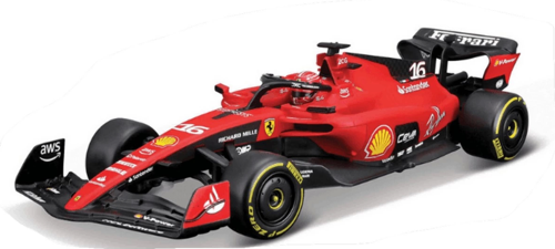 Maisto 1/24 Ferrari SF23 F1 Leclerc RC Car Kız Erkek Çocuk Oyuncak Eğitici Oyuncaklar