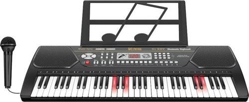 TFL-328-21 VLEKTRO 61 TUŞ IŞIKLI BÜYÜK PİYANO -VRD Kız Erkek Çocuk Oyuncak Eğitici Oyuncaklar