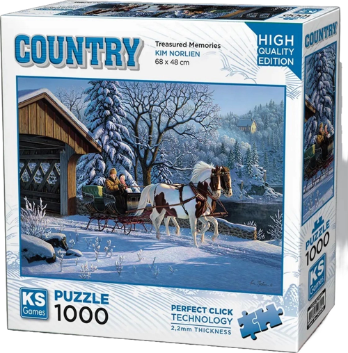 KS Games Treadured Memories Puzzle 1000 Parça 20800 Kız Erkek Çocuk Oyuncak Eğitici Oyuncaklar