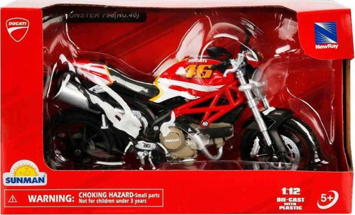 57513 Motor Ducati Monster Kız Erkek Çocuk Oyuncak Eğitici Oyuncaklar