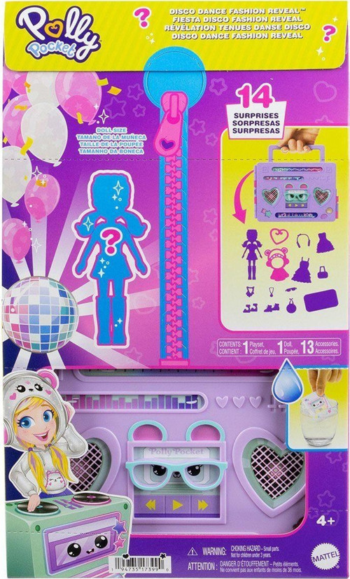 HRD65 Polly Pocket Radyo Temalı Moda Eğlencesi Oyun Seti Kız Erkek Çocuk Oyuncak Eğitici Oyuncaklar
