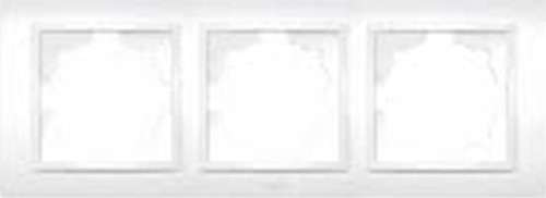 Zena Beyaz 3'Lü (Üçlü) Çerçeve