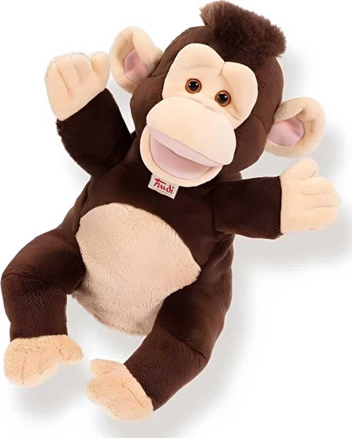 Puppet Monkey Peluş Kız Erkek Çocuk Oyuncak Eğitici Oyuncaklar