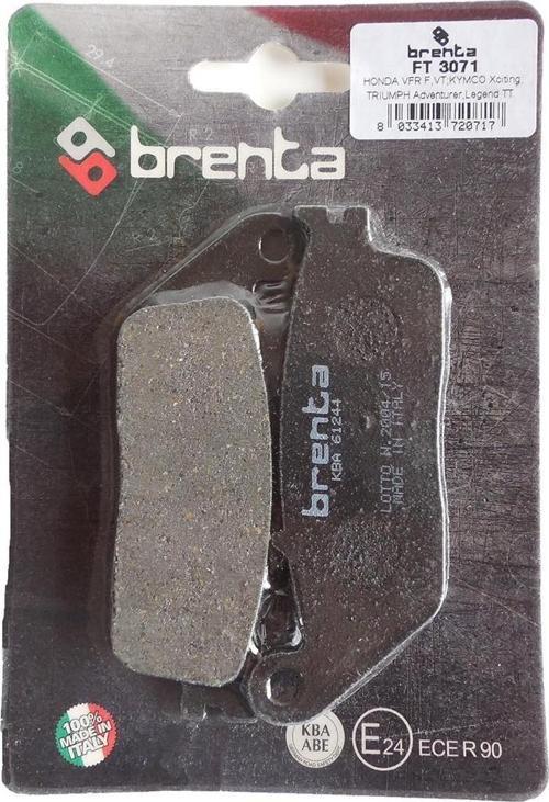 Honda NC 750 Ön Fren Balatası Brenta Takım