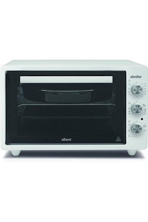 Simfer 4242 Mini Fırın, Metal, Beyaz, 42 Lt
