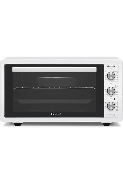 Simfer M4502 Mini Fırın, 1400 W, 45 Lt, Metal, Beyaz