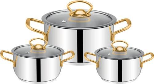 Ada Serisi 6 Parça Güveç Seti Gold